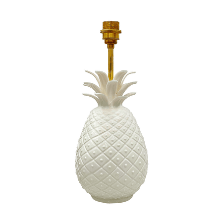 Small Cream Pineapple Lamp