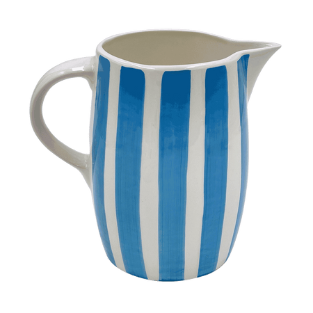 Light Blue Stripes Water Jug