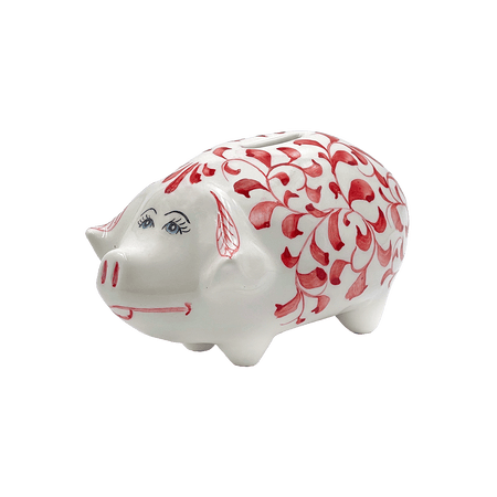 Red Piggy Bank