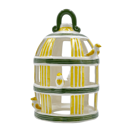 Yellow Birdcage Lantern