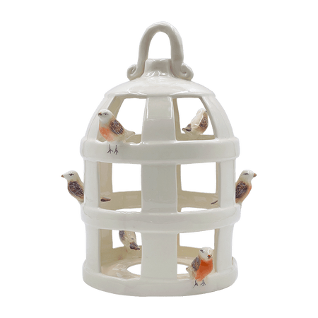 Robin Birdcage Lantern