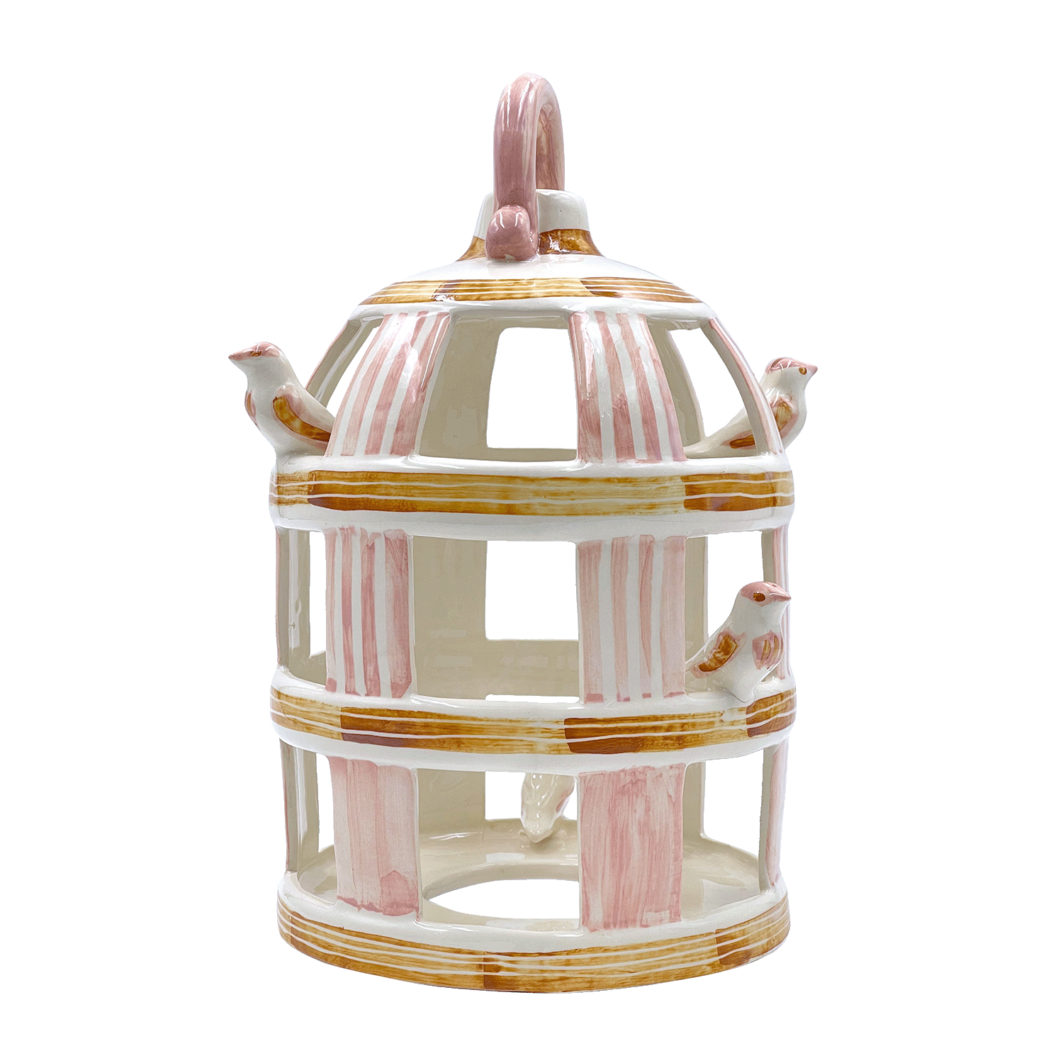 Pink Birdcage Lantern