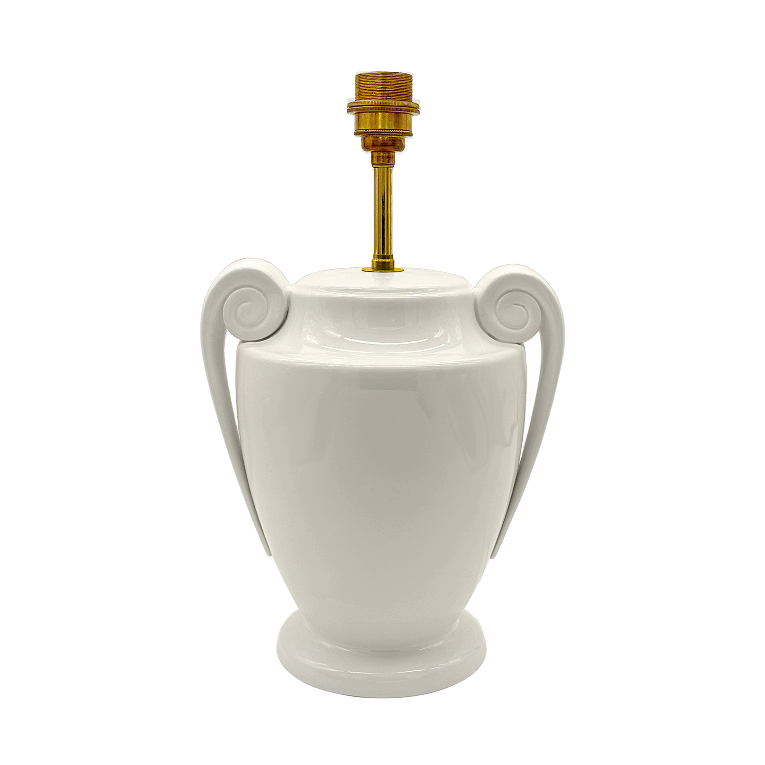 Cream Amphora Lamp