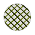 Green Trellis Dinner Plate