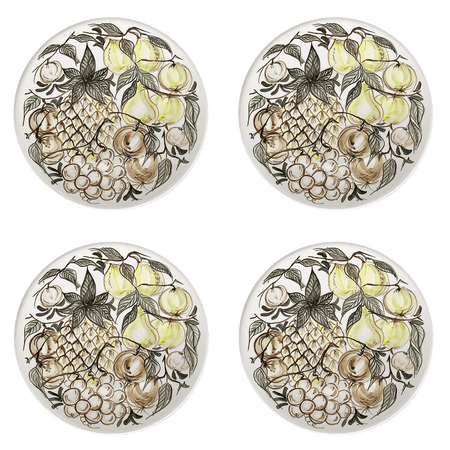 Fruit Dinner Plates (Set of 4)