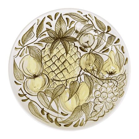 Fruit Charger Plate