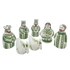 Green Nativity Set (7 Piece)