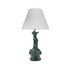 Small Emerald Green Dolphin Lamp