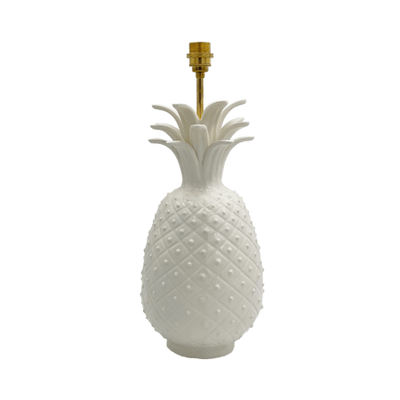 Cream Pineapple Lamp