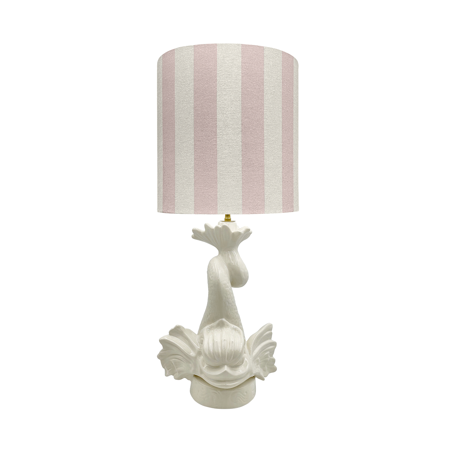 Cream Dolphin Lamp