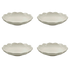 Scalloped Pasta Bowls (Set of 4)