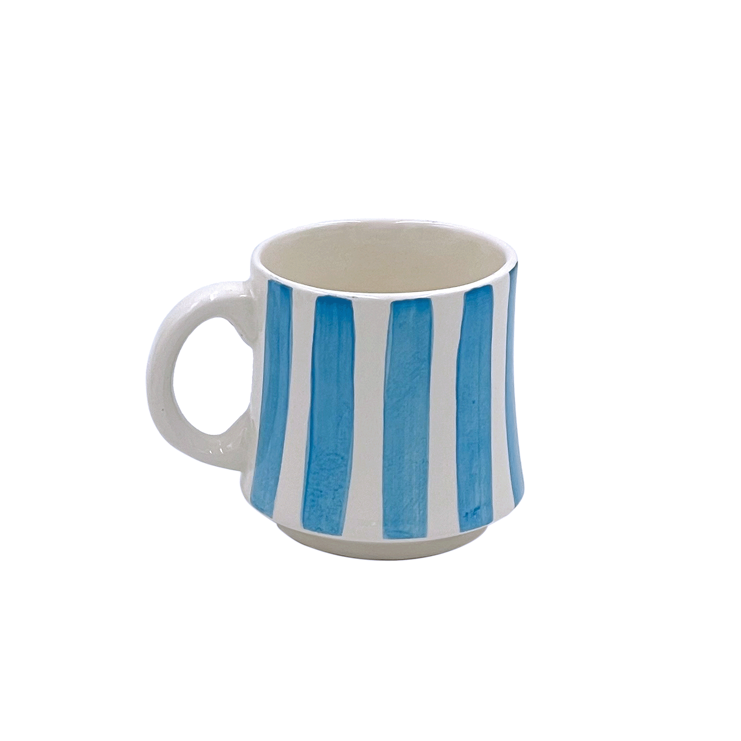 Small Light Blue Stripes Mug