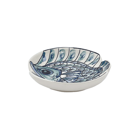 Blue Romina Fish Dipping Bowl