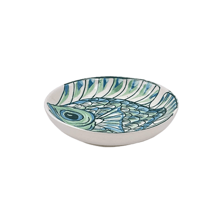 Green Romina Fish Dipping Bowl