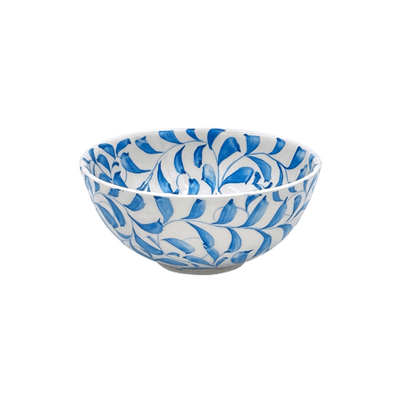 Small Light Blue Scroll Bowl