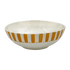 Large Yellow Stripes Bowl