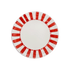 Red Stripes Side Plate
