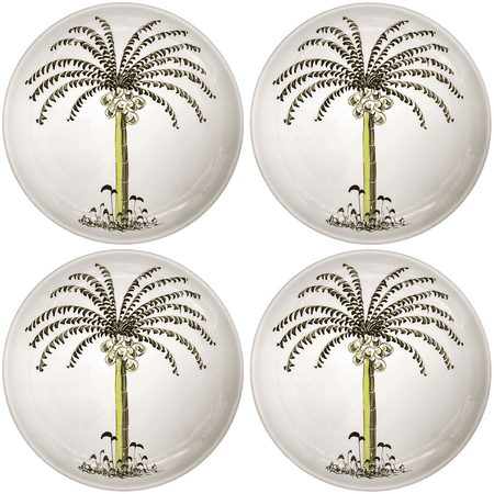 Palm Charger Plates (Set of 4)