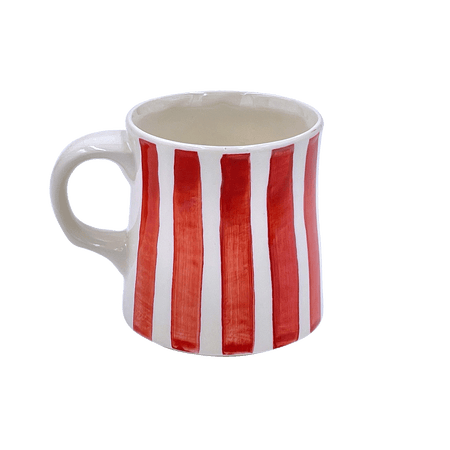 Red Stripes Mug