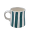 Green Stripes Mug