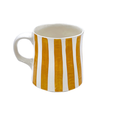 Yellow Stripes Mug