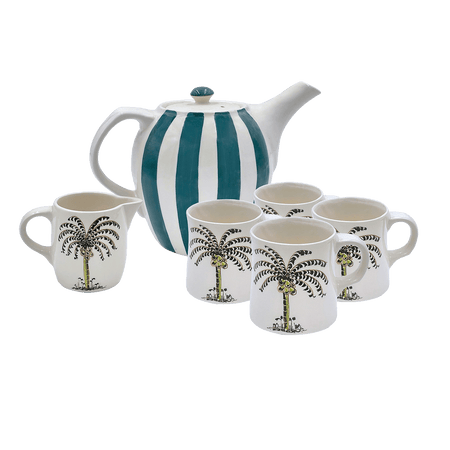 Palm Tea Set (6 Piece)