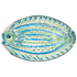 Large Green Romina Fish Oval Platter