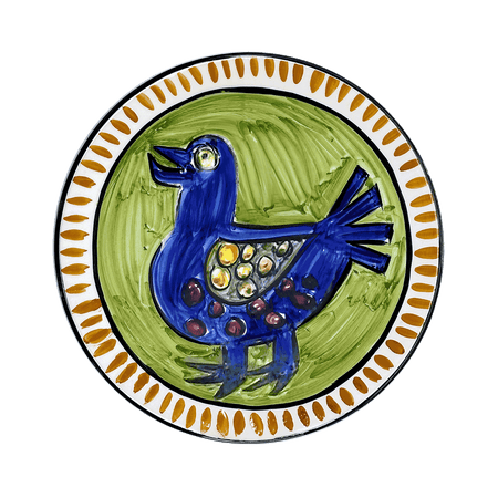 Rooster Gozo Dinner Plate