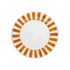 Yellow Stripes Side Plate
