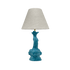 Small Turquoise Dolphin Lamp