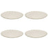 Scalloped Charger Plates (Set of 4)